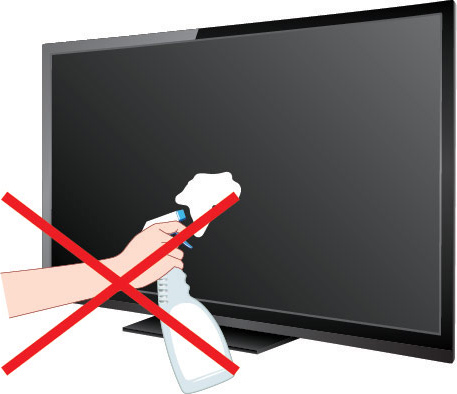 Limpiar pantallas de TV